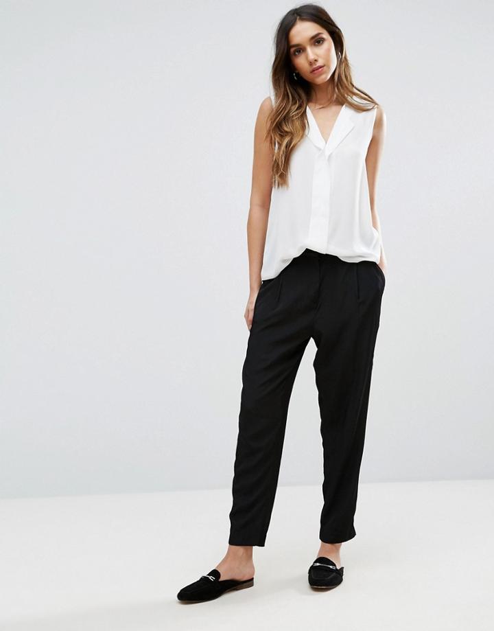 Vero Moda Peg Leg Pant - Black
