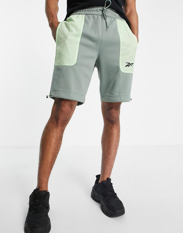 Reebok Myt Jersey Shorts In Harmony Green