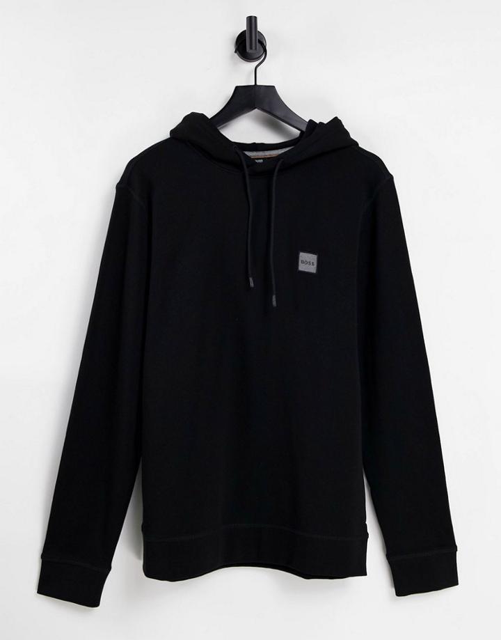 Boss Wetalk Overhead Hoodie In Black