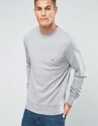 Tommy Hilfiger Sweatshirt With Flag Logo In Gray - Gray