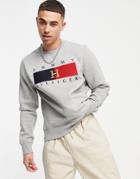 Tommy Hilfiger Epic Logo Crew Neck Sweat-grey