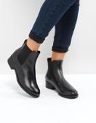 Aldo Meaven Leather Chelsea Ankle Boots - Black