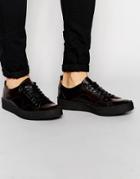 Fred Perry X George Cox Leather Sneakers - Red