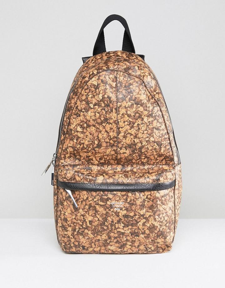 Matt & Nat Cork Backpack - Brown