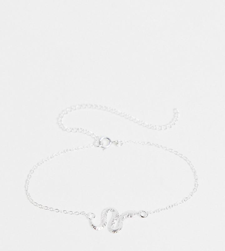 Kingsley Ryan Exclusive Bracelet With Snake Charm In Sterling Silver