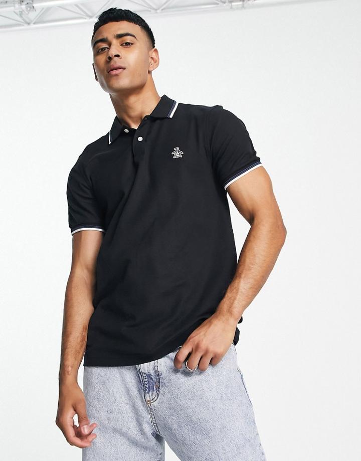 Original Penguin Polo In Black