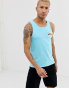 Ellesse St Lucia Tank In Blue - Blue