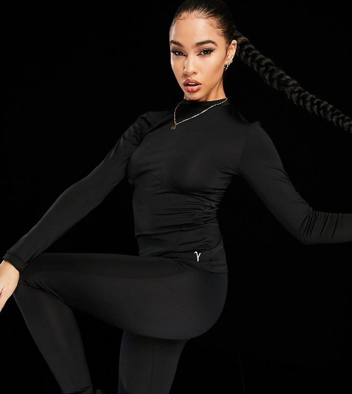 Asyou Active Basic Leggings In Black
