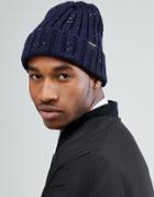 Only & Sons Beanie With Fleck - Navy