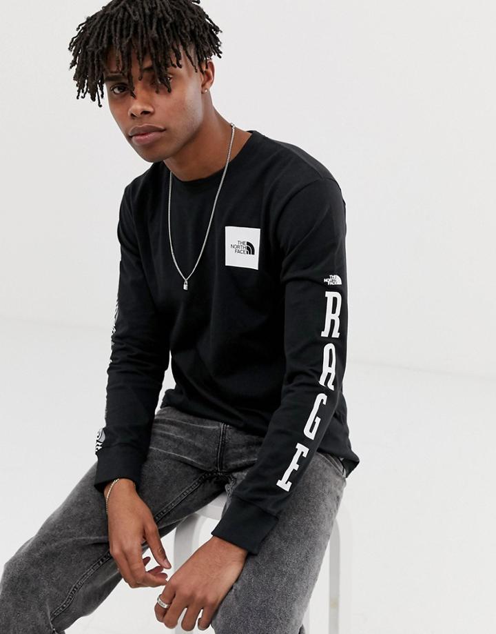 The North Face 92 Rage Long Sleeve T-shirt In Black