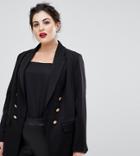 Lovedrobe Double Breasted Blazer - Black