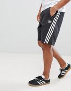 Adidas Originals Nova Shorts With Pinstripe In Black Ce4850 - Black