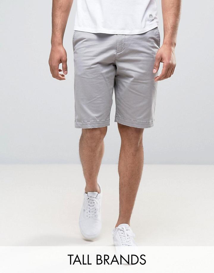 Ted Baker Tall Chino Short - Gray