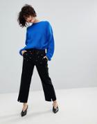 Mango Pearl Embellished Tailored Pants - Black