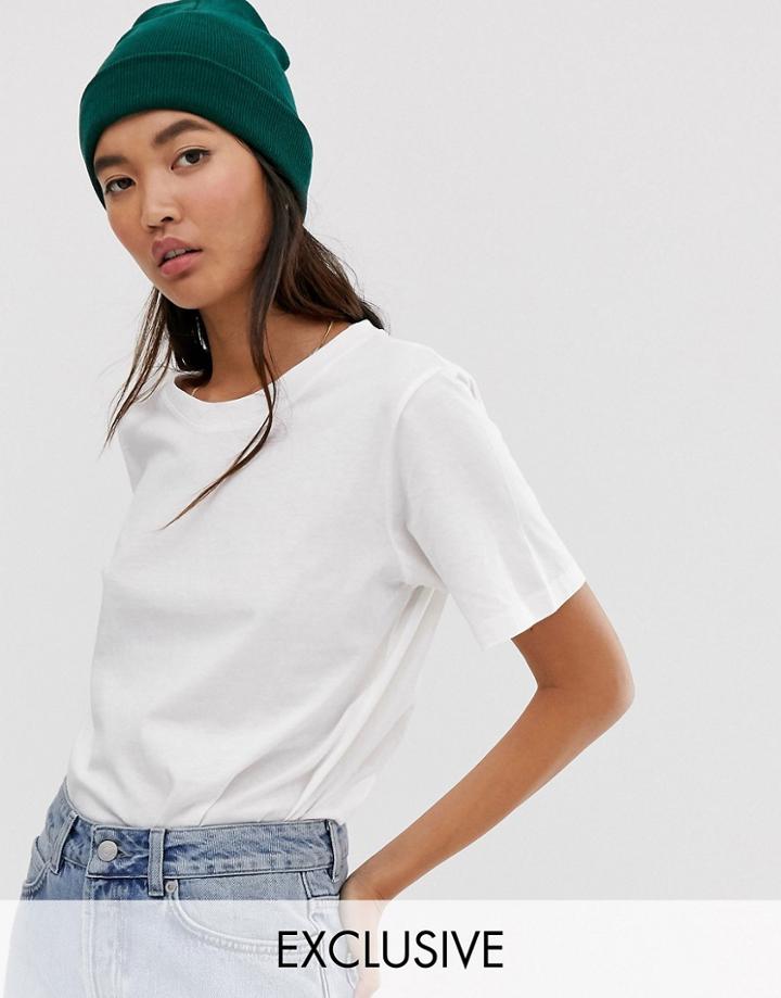 Only Oversized Boyfriend T-shirt-white