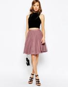 Asos Tulle Mini Prom Skirt With Multi Layers - Pink