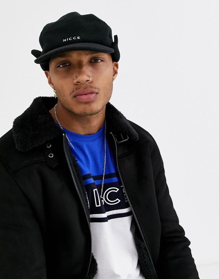 Nicce Cap In Fleece With Ear Flaps