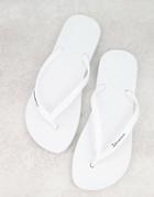 Ipanema Anatomic Flip Flops In White