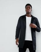 Only & Sons Lightweight Trench - Black