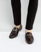 Kg By Kurt Geiger Melton Loafers In Brown Leather