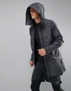 Jack & Jones Tech Storm Parka Jacket - Gray
