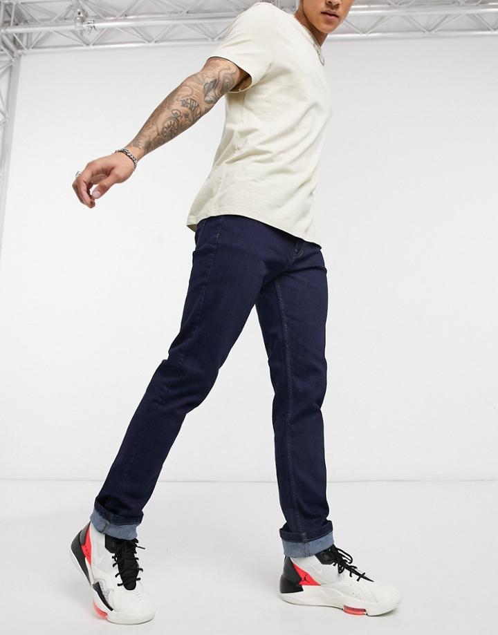 Ldn Dnm Slim Jeans In Indigo Wash-blues