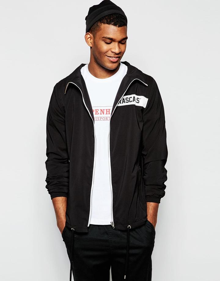 Rascals Lightweight Track Jacket - Black