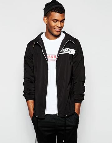 Rascals Lightweight Track Jacket - Black