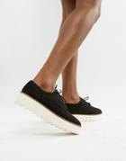 New Look Chunky Sole Lace Up Shoe - Black