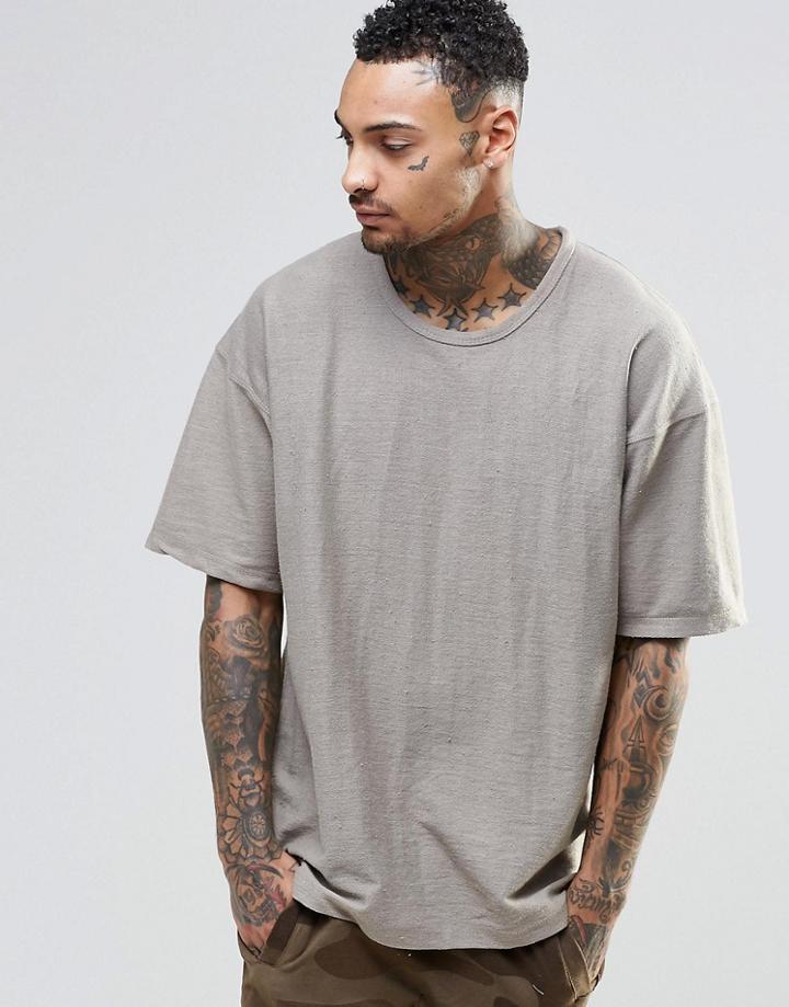 Other Uk Oversized T-shirt - Stone