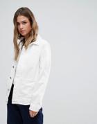 Bethnals Alfie Westerm Denim Jacket - Cream