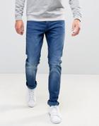 Scotch & Soda Ralston Winter Spirit Washed Jeans - Blue