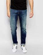 New Look Straight Jeans In Light Wash - Blue