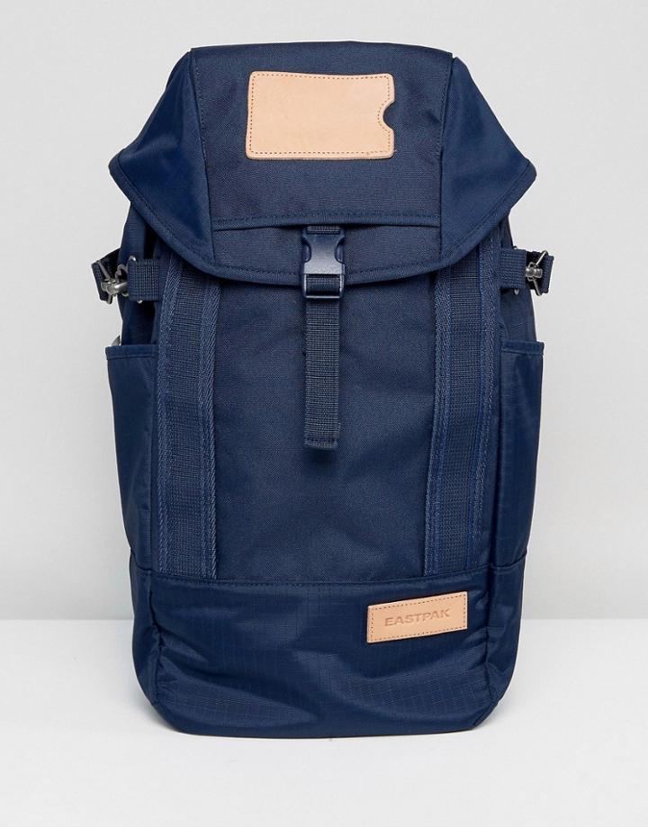 Eastpak Fluster Backpack In Merge Navy - Navy