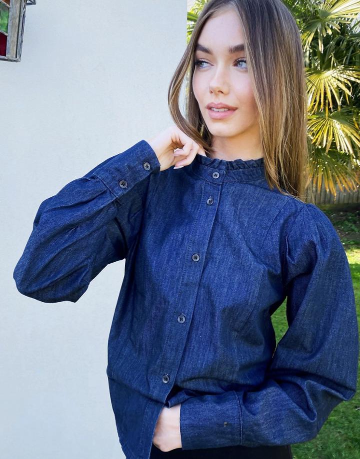 Inwear Yvonne Shirt In Indigo-black
