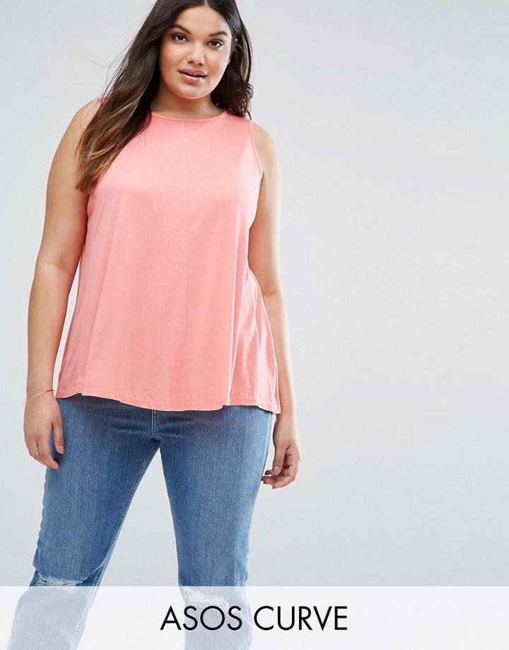 Asos Curve Swing Tank - Pink