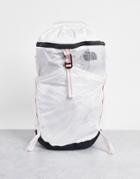 The North Face Flyweight Day Backpack In White