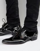 Jeffery West Adam Ant Leather Heel Shoes - Tan
