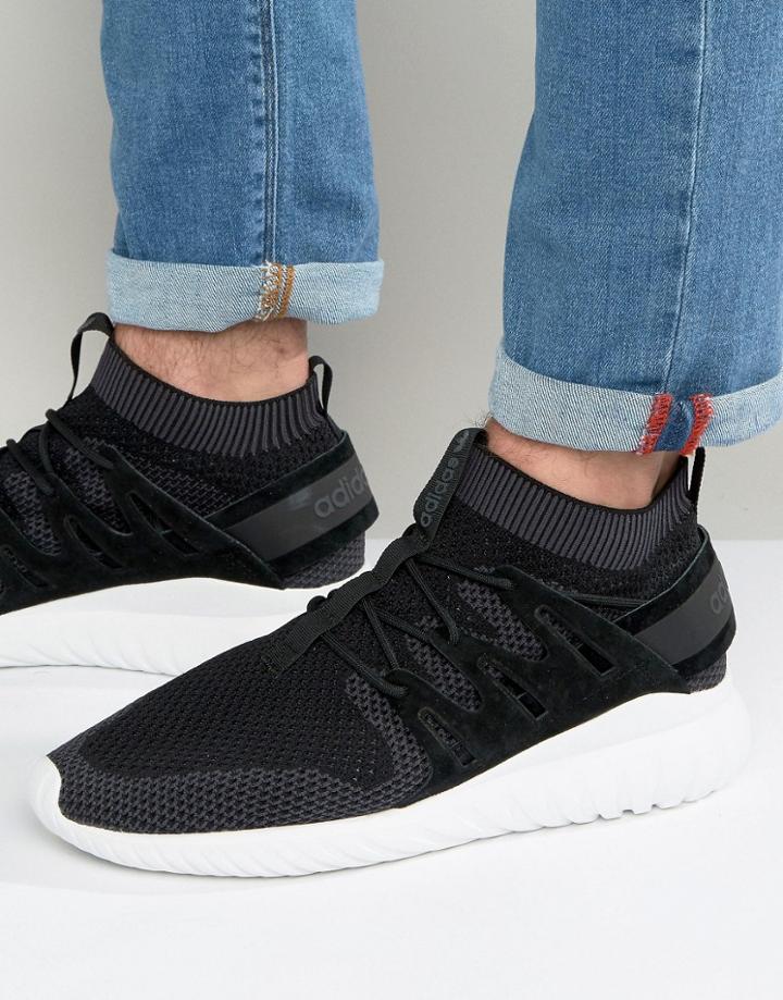 Adidas Originals Tubular Nova Primeknit Sneakers In Black S80110 - Bla
