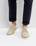 Selected Homme Daxel Derby Shoes - Stone