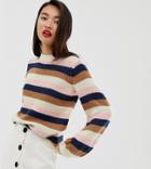 Warehouse Sweater In Multi Stripe - Multi
