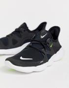 Nike Free Run 5.0 Sneakers In Black