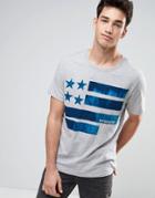 Tommy Hilfiger Denim Stars And Stripes T-shirt - Gray
