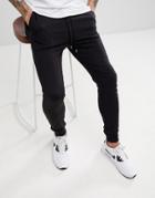 Asos Design Super Skinny Jogger In Black - Black