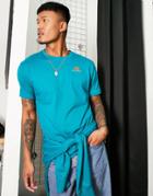 New Balance Embroidered T-shirt In Teal