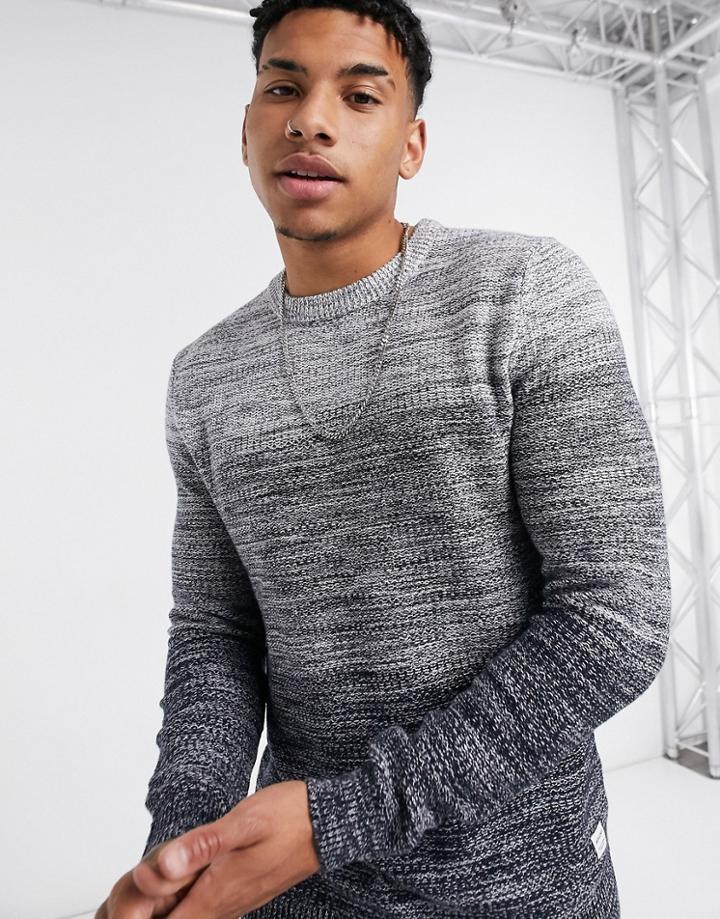 Jack & Jones Essentials Sweater In Gray Fade-grey