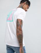 Asos T-shirt With Society Print - White