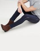 Asos Skinny Jeans In Indigo With Nep - Blue