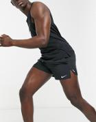 Nike Running Flex Stride 5 Inch Shorts In Black