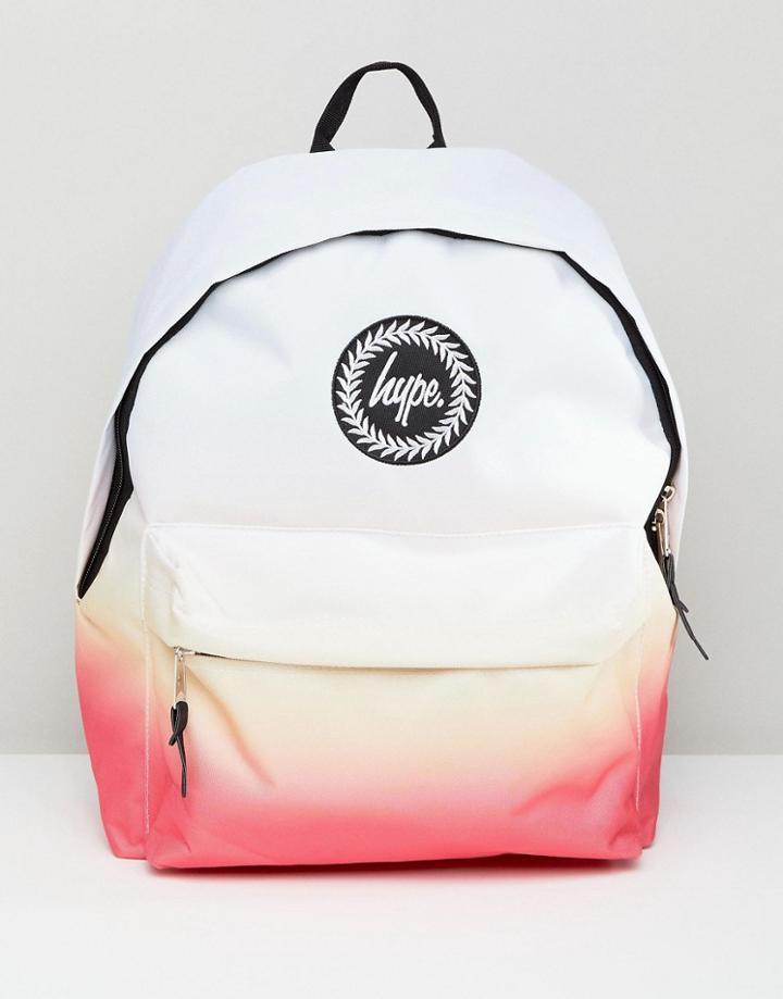 Hype Pink Gradient Backpack - Pink